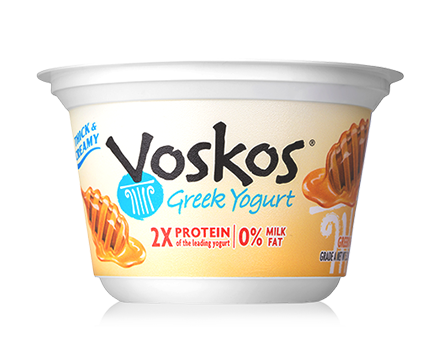 Voskos Nonfat Greek Honey 5.3oz Greek Yogurt