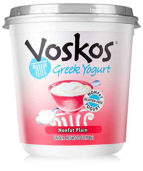 Voskos Nonfat Plain 32oz Greek Yogurt