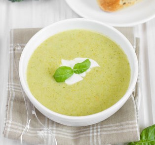Broccoli-Pea Soup Recipe