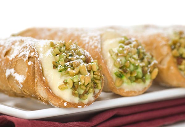 Honey Chocolate-Pistachio Cannoli | Voskos®