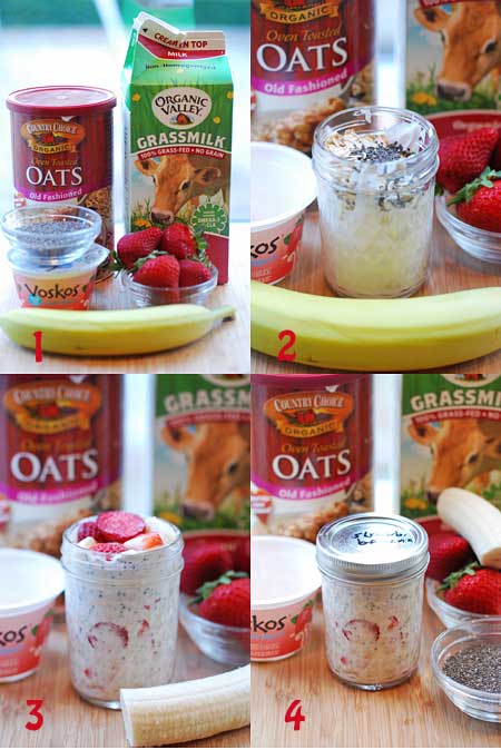 overnight oats ingredients 