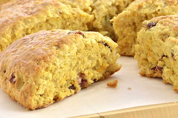 Greek Yogurt Cranberry Scones | Voskos®