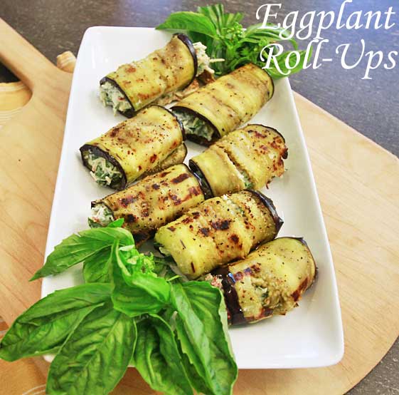 Grilled Eggplant RollUps Voskos®