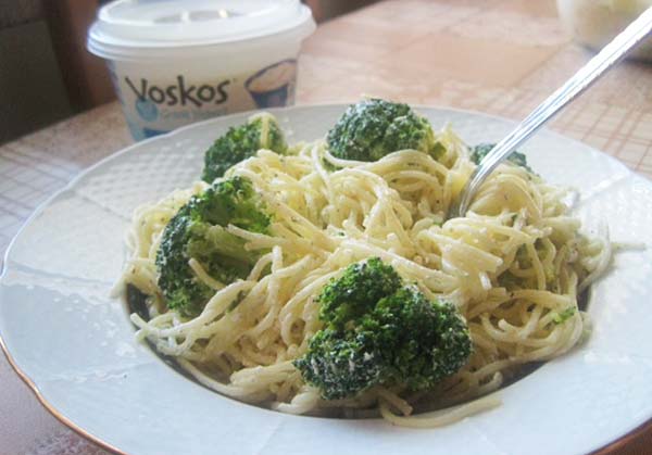 Lemon Broccoli Pasta | Voskos®