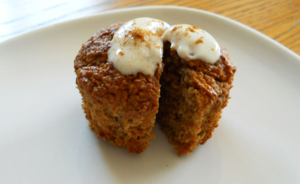 Oatmeal and Apple Muffins Recipe | Voskos®