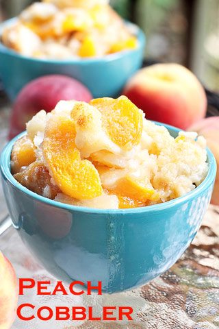 Peach Cobbler Recipe | Voskos®