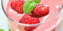raspberry smoothie
