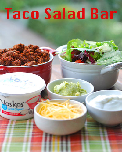 taco salad bar